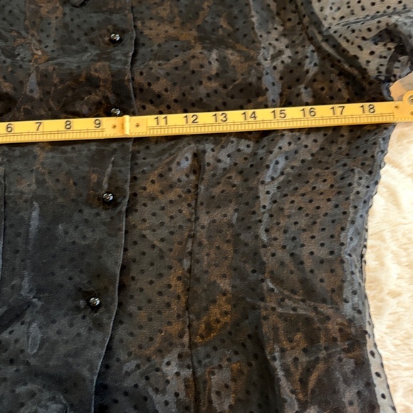 Black Polka Dot Sheer Blouse.
NWOT - Picture 7 of 8
